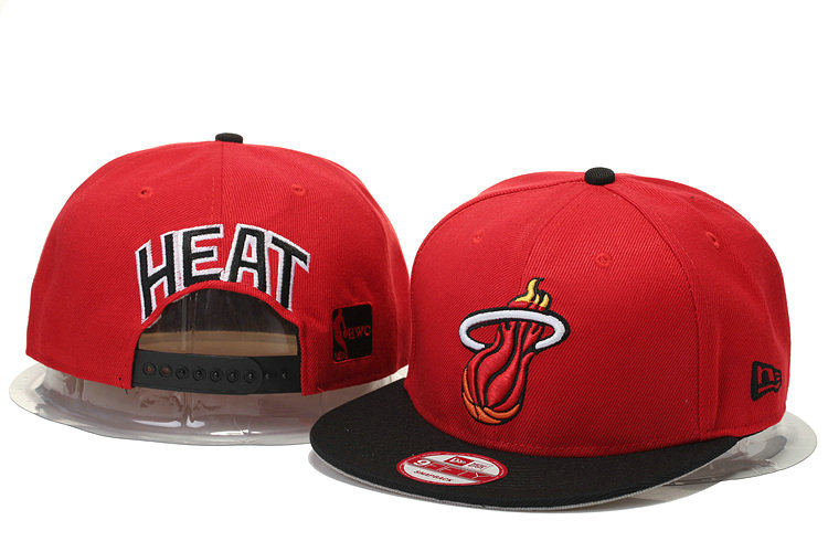 Miami Heat Snapback Red Hat GS 0620